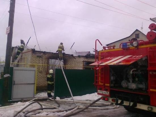 Пожар в Эртильском районе