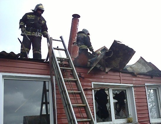 Пожар в Эртильском районе