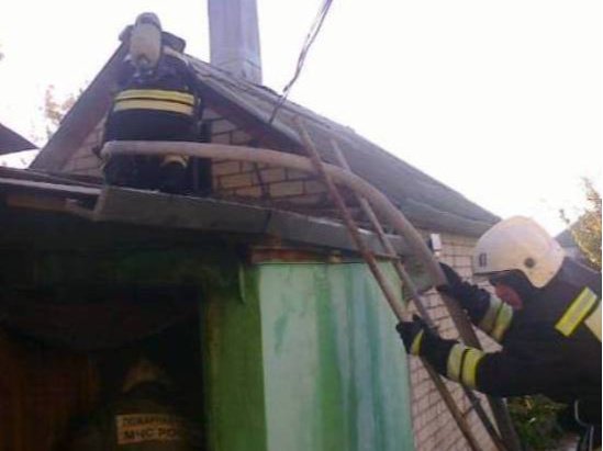 Пожар в Эртильском районе